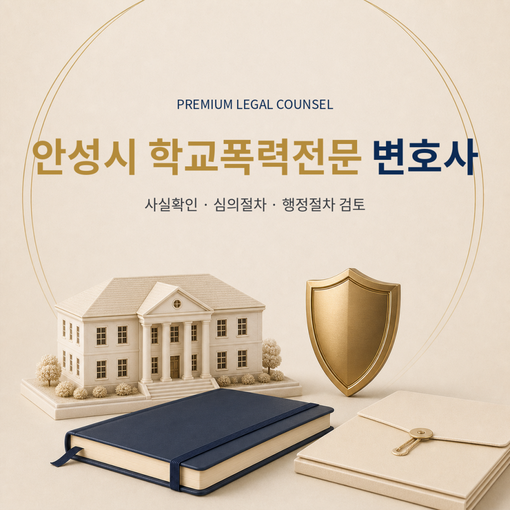 안성시 학교폭력전문 변호사
