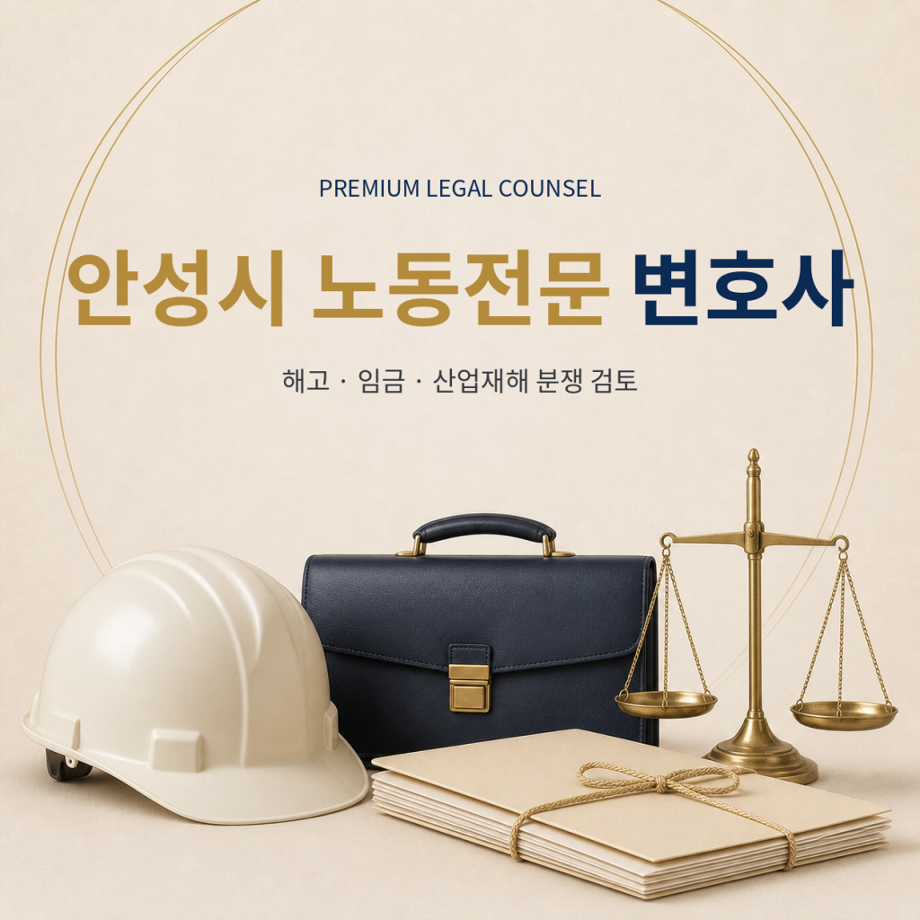 안성시 노동전문 변호사